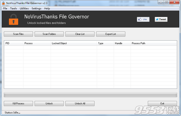 NoVirusThanksFileGovernor(文件解锁)