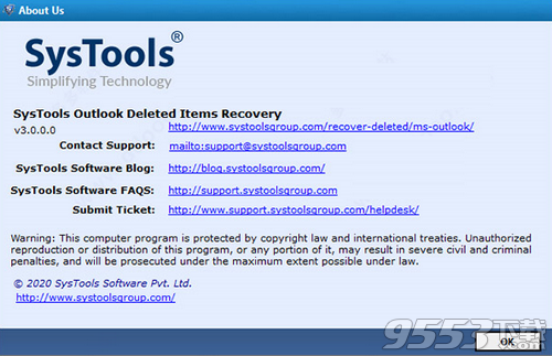 SysTools Outlook Deleted Items Recovery