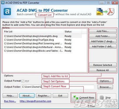 AutoCAD DWG to PDF Converter v9.8.2.6 免费版