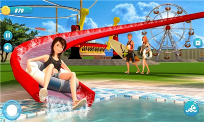 水滑梯和水上乐园游戏下载-水滑梯和水上乐园苹果版下载v2.0.6图2