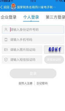 四川省电子税务局截图2