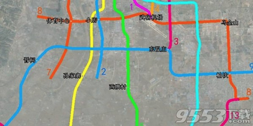 太原地铁规划图2020完整版