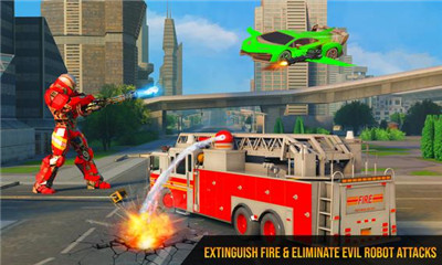 飞行消防车变身机器人下载-飞行消防车变身机器人游戏下载v23图1
