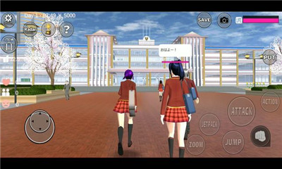 樱花校园模拟器最新版皇冠版截图2