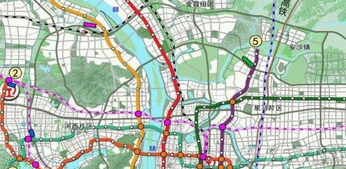 长沙地铁规划图2030终极版