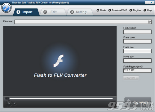 Flash to FLV Converter