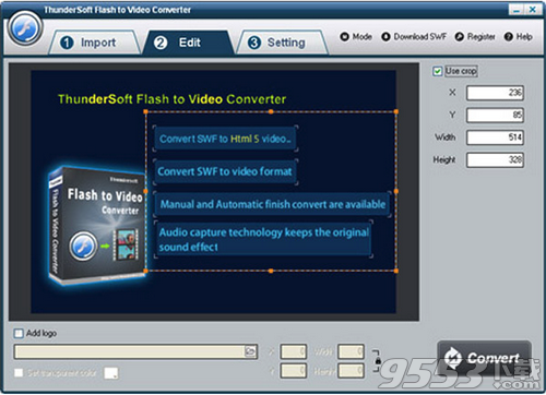 Flash to FLV Converter