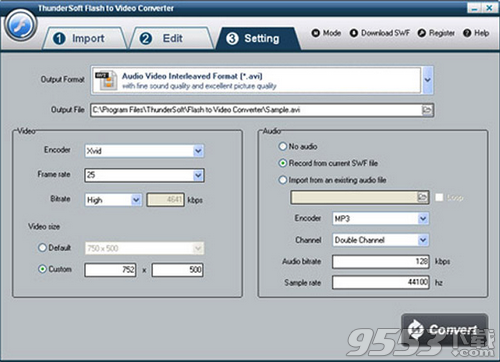 Flash to FLV Converter