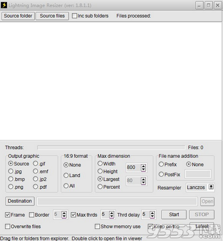 Lightning Image Resizer(图片大小调整工具)