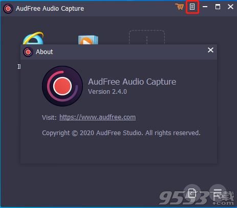 AudFree Audio Capture