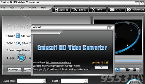 Emicsoft HD Video Converter(高清视频转换器)
