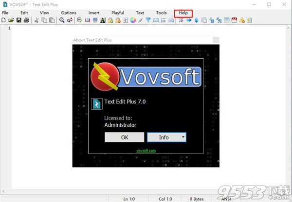 VovSoft Text Edit Plus