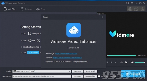 Vidmore Video Enhancer