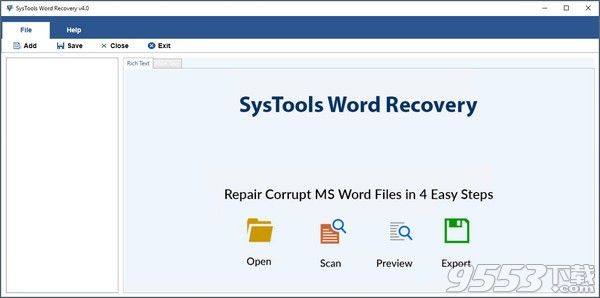 SysTools Docx Repair(文档修复软件)
