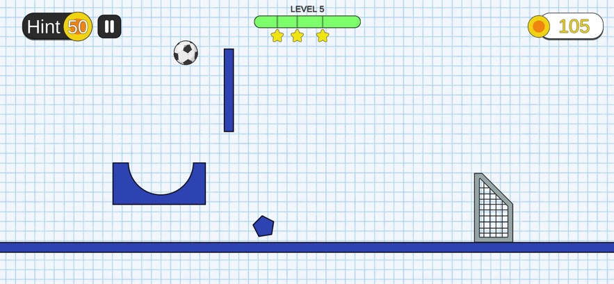 Shoot the Ball-Puzzle Game苹果版下载-射门益智游戏ios中文版下载v1.0图2