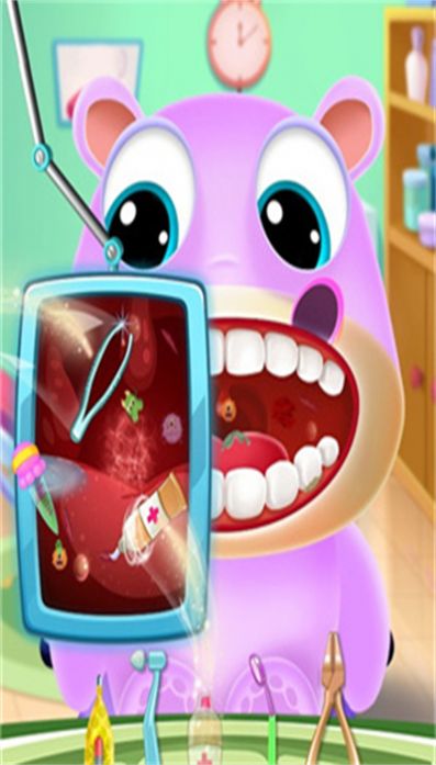 动物牙医护理游戏截图3