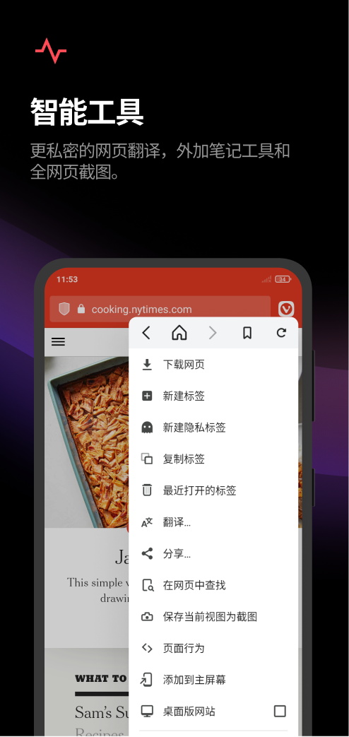 vivaldi浏览器2023最新版下载-vivaldi浏览器官方版下载v6.2.3110.52图2