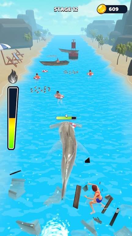 鲨鱼跳跃吃人游戏中文版下载-鲨鱼跳跃吃人游戏安卓版最新下载v1.0.0图2