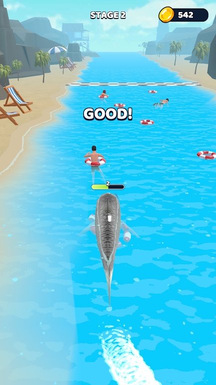 鲨鱼跳跃吃人游戏中文版下载-鲨鱼跳跃吃人游戏安卓版最新下载v1.0.0图1