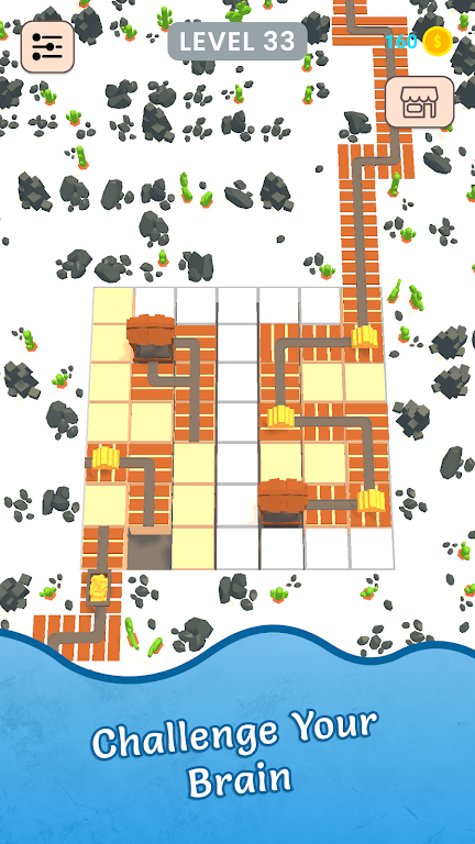 铁路迷宫方块挑战游戏手机版最新中文截图3