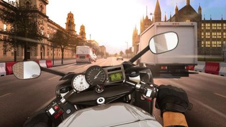 城市摩托车在线游戏截图3