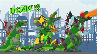 机甲恐龙城市狂暴游戏手机版下载-机甲恐龙城市狂暴下载v1.4图1